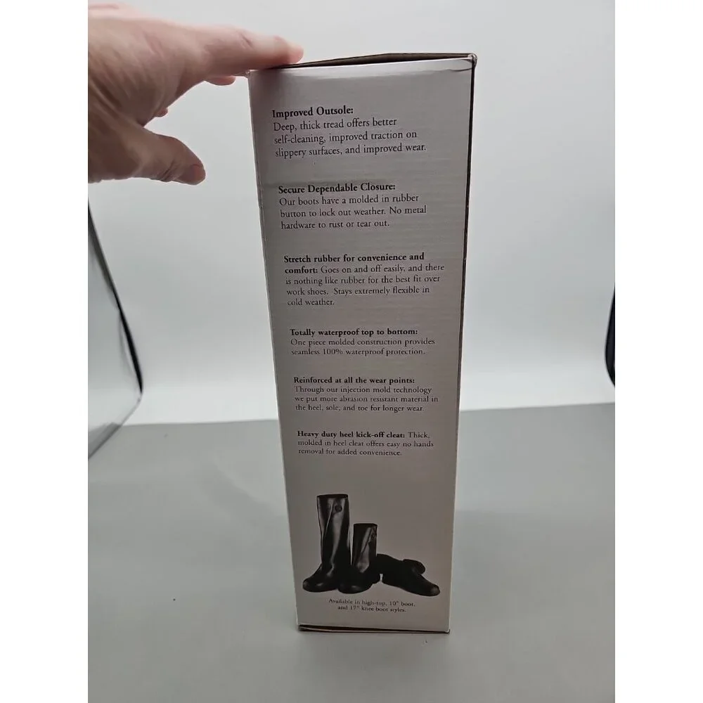 Tingley 1400 Black 3XL (US 14-15-1/2) Rubber 10